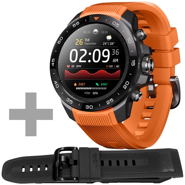 RELOGIO MIBRO (XIAOMI) WATCH GS EXPLORER S XPAW023 SMART WATCH PRETO