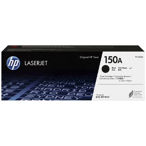 Toner HP W1500A 150A para Impressoras HP LaserJet - Preto