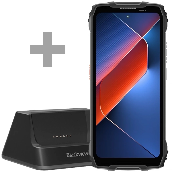 CEL BLACKVIEW BL7000 DUAL 6.78" 8GB+256GB 5G 50/32 PRETO+CARREG BL7000