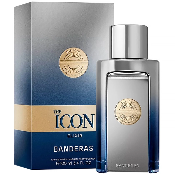 PERFUME MASCULINO ANTONIO BANDERAS THE ICON ELIXIR EDP 100ML(079997)
