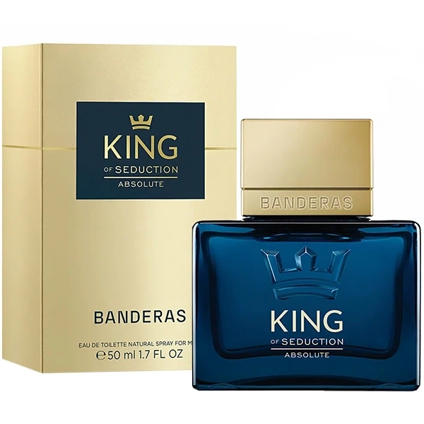 PERFUME MASCULINO ANTONIO BANDERAS KING OF SEDUCT ABSOLUT EDT  50(1365