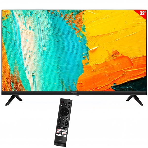 TV  HISENSE 32" 32A4H LED SMART HD WIFI BLUETOOTH +CONVERSOR