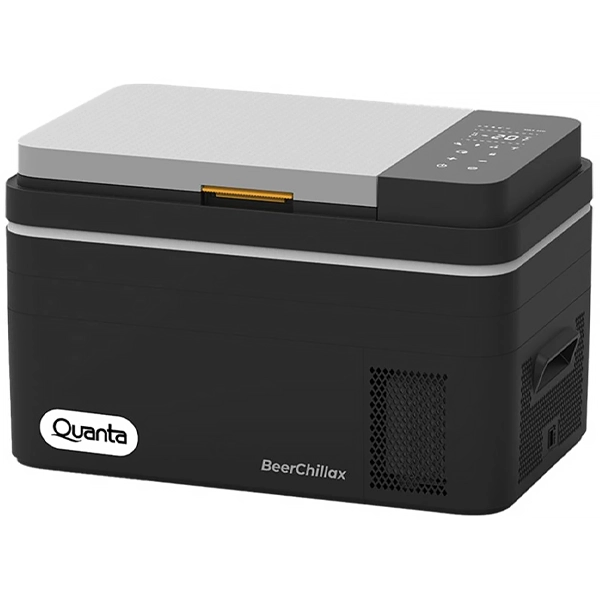 CAIXA TERMICA QUANTA QTCP30 P/CARRO 30LITROS 2V PRETO/CINZA