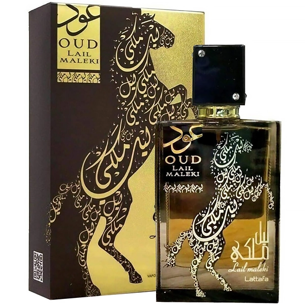 PERFUME MASCULINO ARABE LATTAFA OUD LAIL MALEKY EDP 100ML (459035).