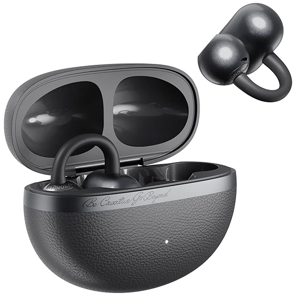 FONE BT QCY CROSSKY C50 BH25CT06A EAR CLIP C/MICROFONE CINZA