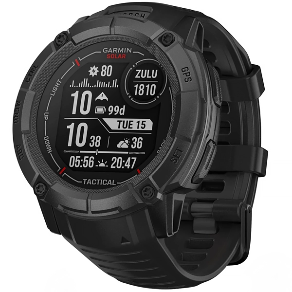 RELOGIO GARMIN INSTINCT 2X SOLAR TACTICAL SMART WATCH 010-02805-03 PRE