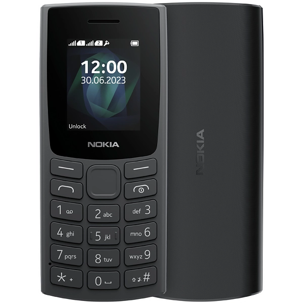 CEL NOKIA 105 TA-1683 DUAL 2.0" 2G PRETO