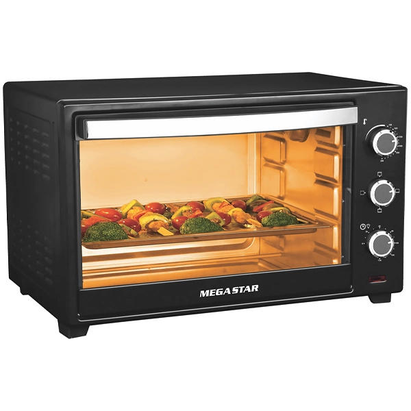 FORNO ELETRICO MEGASTAR HA486C 48LITROS 220V/50HZ PRETO