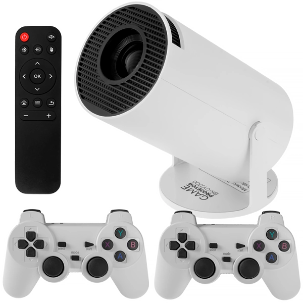 Proyector BAK BK-GYJ300 con HDMI/USB Bivolt - Blanco