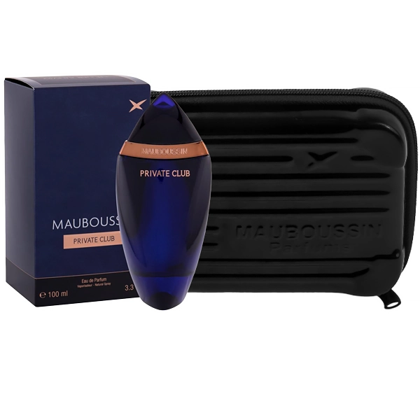 PERFUME MASCULINO MAUBOUSSIN PRIVATE CLUB EDP100ML(6552)+ESTOJO MAUBOU