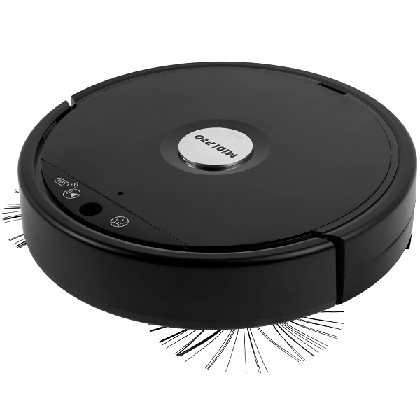 ASPIRADOR MIDI PRO ROBOT VACUUM CLEANER MDP-S8 3EM1 12WATTS 2V PRETO