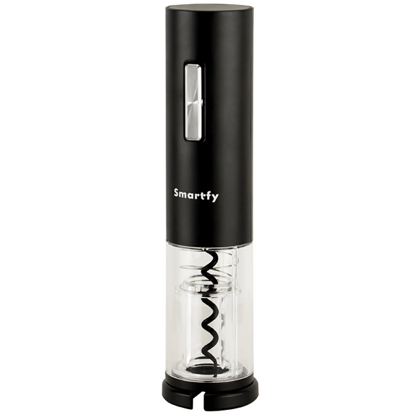 ABRIDOR DE VINHO SMARTFY AV02I 25WATTS RECARREGAVEL PRETO