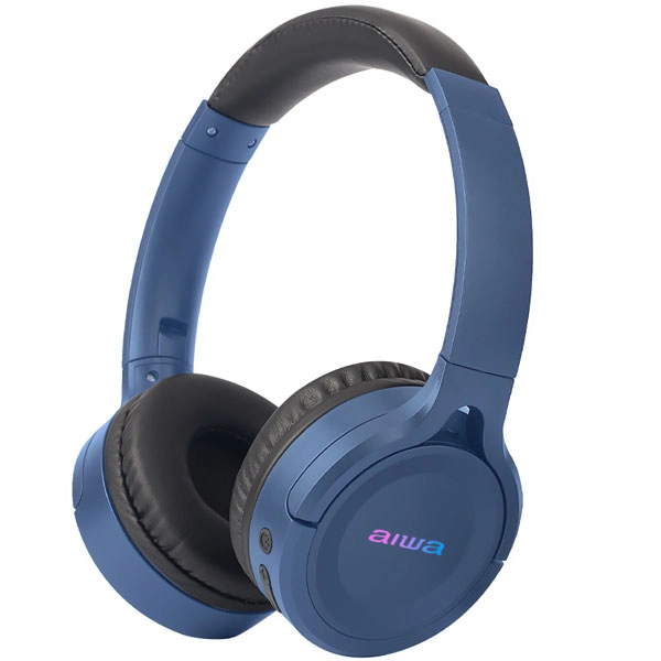 FONE BT *AIWA AW-K17U C/MICROFONE ARCO (***)AZUL/PRETO
