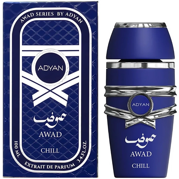 PERFUME MASCULINO ARABE ADYAN AWAD CHILL EXTRAIT 100ML (300307).