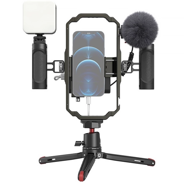SUPORTE CEL SMALLRIG 3384B ALL-IN-ONE VIDEO KIT UNIVERSAL PRETO