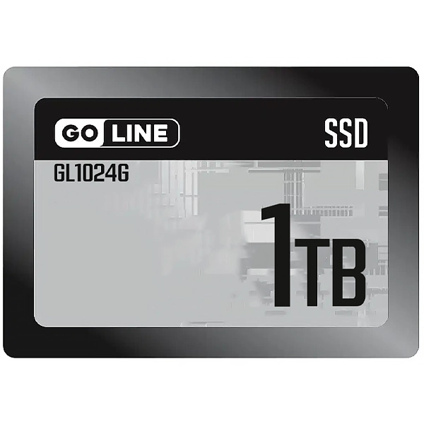 SSD de 1TB GOLINE GL01024G SATA 3.0 Factor de Forma 2.5" - Negro