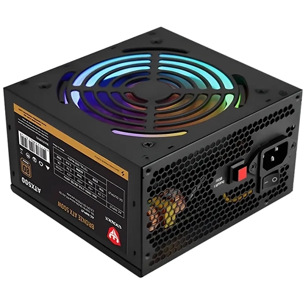FONTE PC SATELLITE ATX500W ATX 500WATTS 80 PLUS BRONZE PRETO