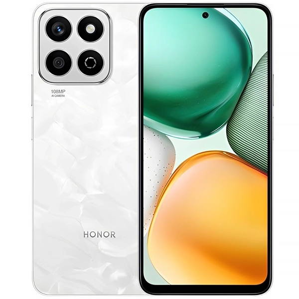 Celular Honor X7c ALT-LX2 NFC Dual SIM de 256GB/8GB RAM de 6.77" 108+2MP/8MP - Blanco Lunar