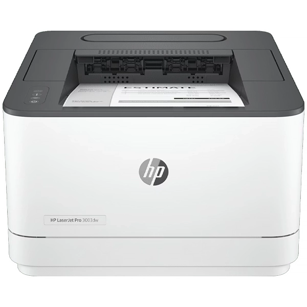 Impresora HP Laser Jet Pro 3003dw con Wi-Fi 220 - 240V ~ 50/60 Hz - Blanco/Gris