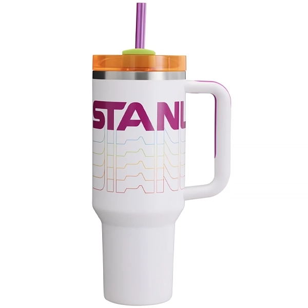 Vaso Térmico Stanley Quencher H2.0 Flowstate Tumbler de 1.18 Litros - Frost Reverb