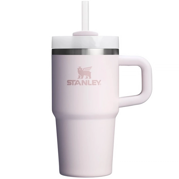 Vaso Térmico Stanley Quencher H2.0 Flowstate Tumbler de 591 ml - Rose Quartz