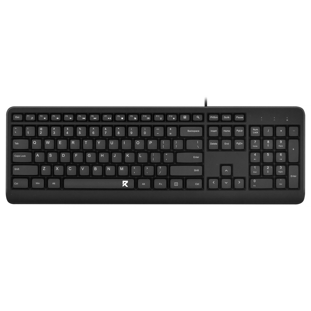 Teclado Redragon BK-7092 Inglés USB - Negro