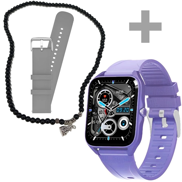 RELOGIO G-TIDE Q1 SMART WATCH ROXO