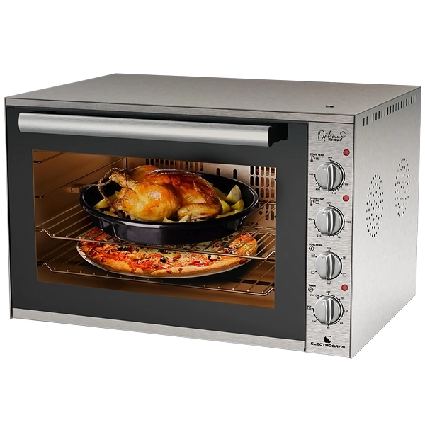 Horno Eléctrico ElectroBras Optimus Chef EBHAF-110 de 110 Litros 220 - 240V ~ 50/60Hz - Plata