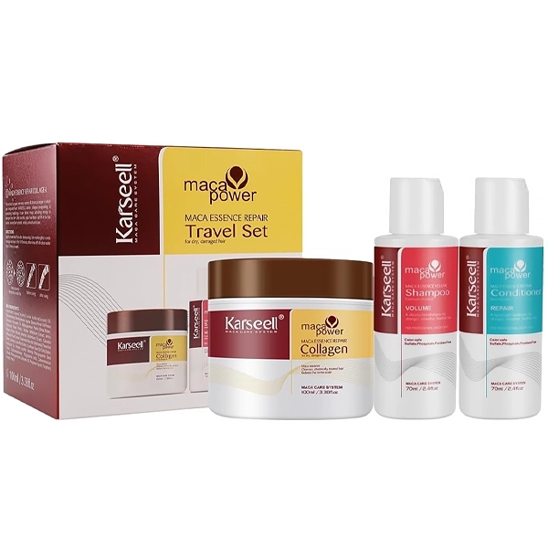 MASCARA CAPILAR KARSEELL MACA POWER ESSENSE REPAIR TRAVEL SET(034614)