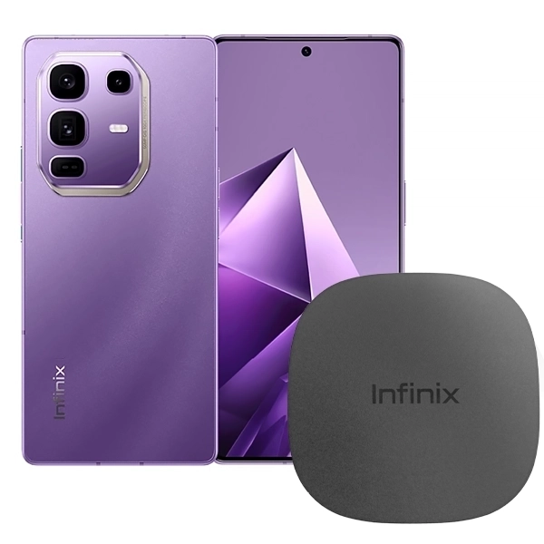 Celular Infinix NOTE 50 Pro X6855 Dual SIM de 256GB/8GB RAM de 6.78" 50+8MP/32MP - Enchanted Purple + Cargador Wireless
