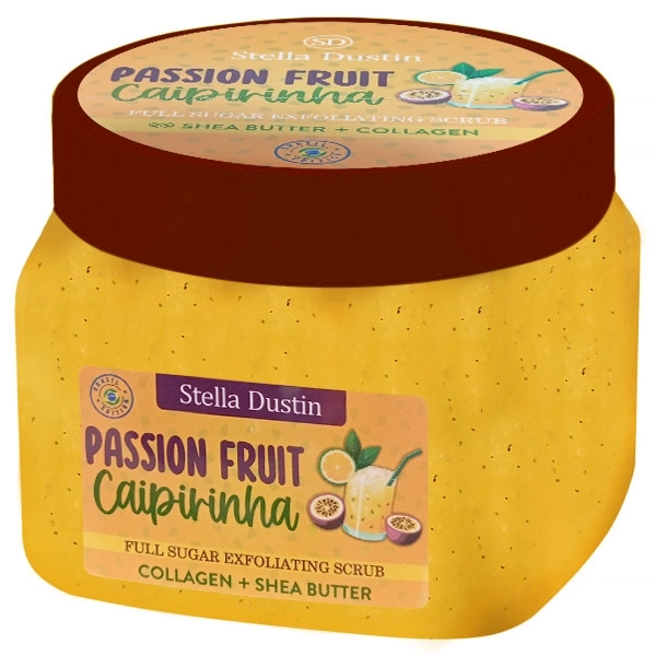 ESFOLIANTE CORPO STELLA DUSTIN PASSION FRUIT CAIPIRINHA SCRUB 500G(019