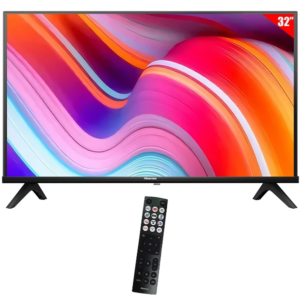 TV  HISENSE 32"A4 32A4K LED SMART HD WIFI BLUETOOTH +CONVERSOR