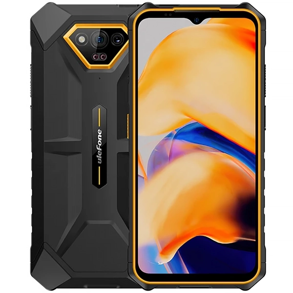 CEL ULEFONE ARMOR X13 DUAL 6.52" 6GB+64GB LTE 50MP/8MP PRETO/LARANJA
