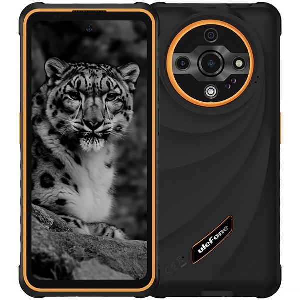 CEL ULEFONE ARMOR X31 DUAL 6.56" 6GB+128GB LTE 48MP/16MP PRETO/LARANJA