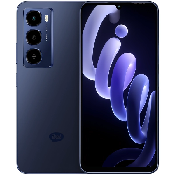 Celular itel City 100 C671L Dual SIM de 256GB/4GB RAM de 6.75" 13/8MP - Navy  Blue (Anatel) (1 Año de Garantía BR)