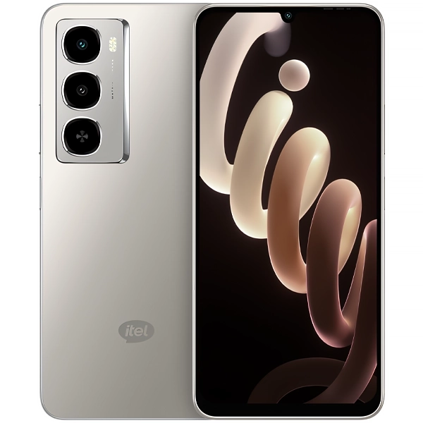Celular itel City 100 C671L Dual SIM de 256GB/4GB RAM de 6.75" 13/8MP - Pure Titanium (Anatel) (1 Año de Garantía BR)