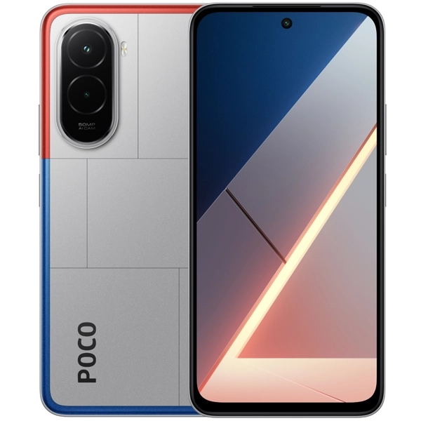 CEL XIAOMI POCO M7 DUAL 6.9" 8GB+256GB LTE 50MP/8MP GLOBAL SILVER