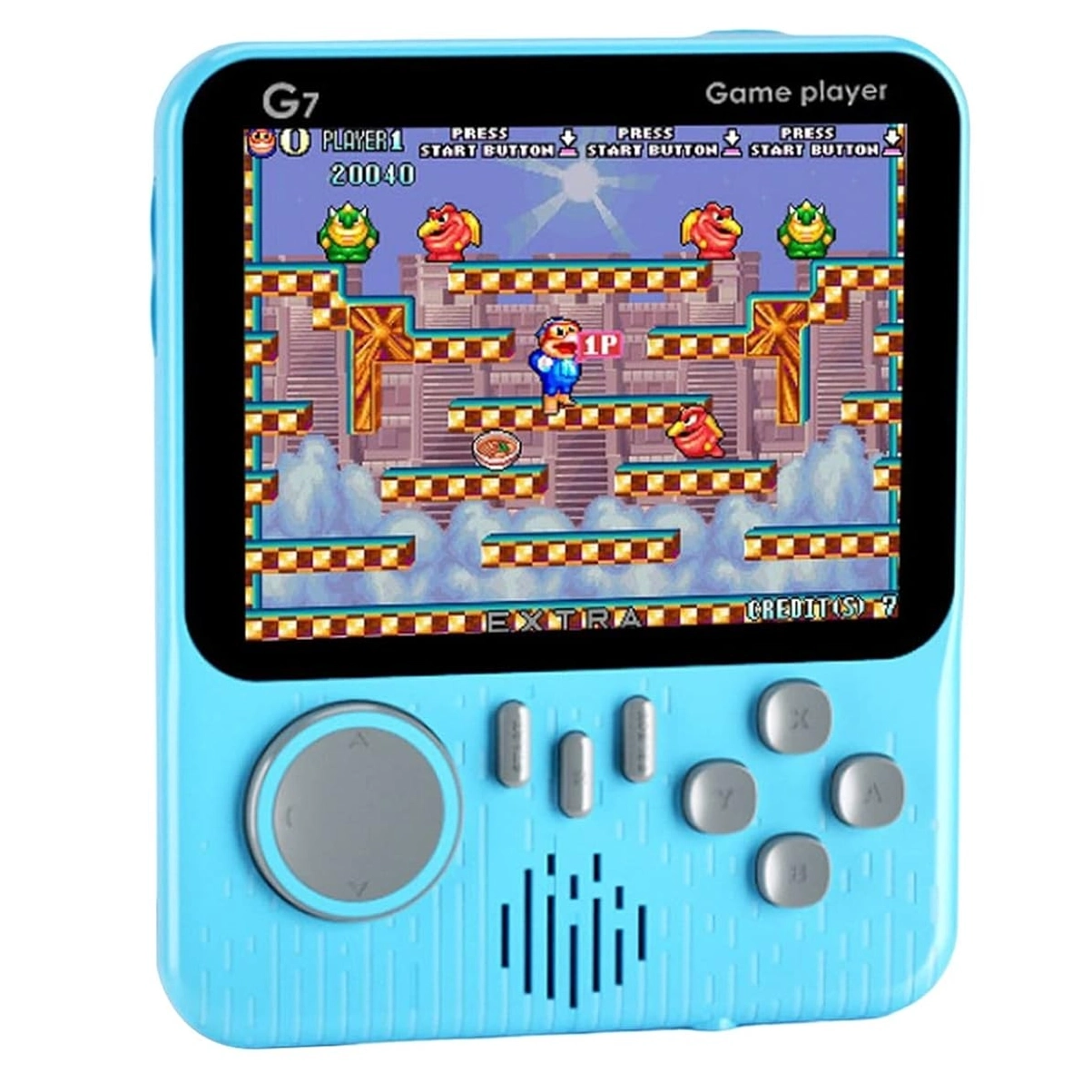GAME BOY BOX G7 3.5" 666JOGOS AZUL