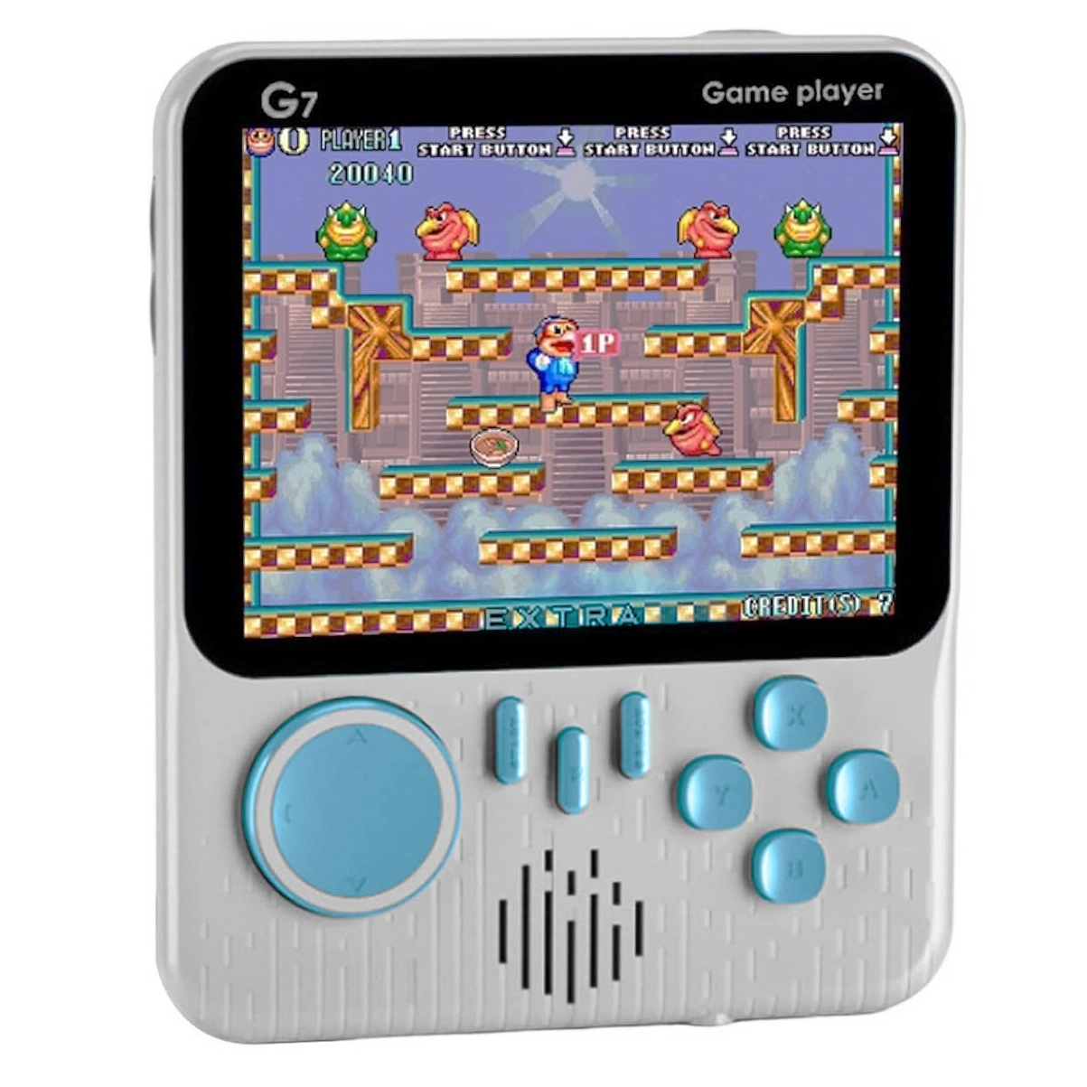GAME BOY BOX G7 3.5" 666JOGOS CINZA