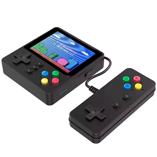 GAME BOY BOX K5 PLUS 3.0" 500JOGOS +CONTROLE PRETO