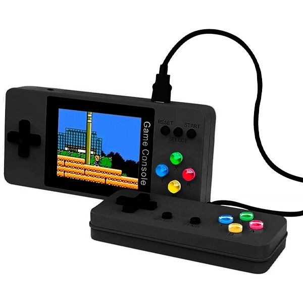 GAME BOY BOX K8 PLUS 3.0" 500JOGOS +CONTROLE PRETO