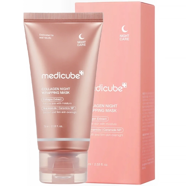 MASCARA FACIAL MEDICUBE COLLAGEN NIGHT WRAPPING MASK 75ML (X003L63KGR)