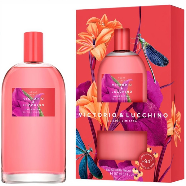 PERFUME FEMININO VICTORIO&LUCCHINO AGUAS OASIS FLORAL EDT 150ML(105900