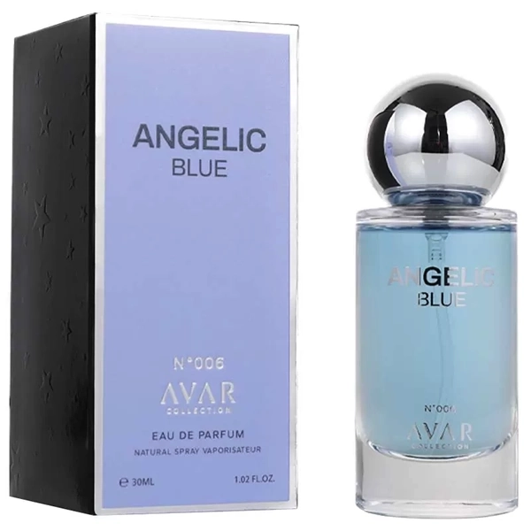 PERFUME FEMININO ARABE AVAR COLLECTION ANGELIC BLUE N006 EDP30(886108)