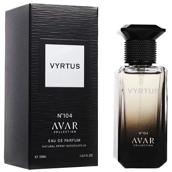 Perfume Masculino Avar Collection Vyrtus N°104 EDP 30 ml