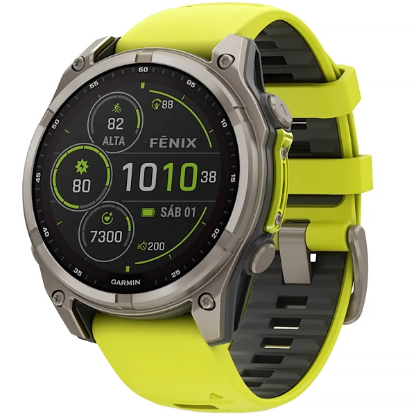 RELOGIO GARMIN FENIX 8 SOLAR SAPPHIRE 47MM SMAR WAT 010-02906-21 CI/AM