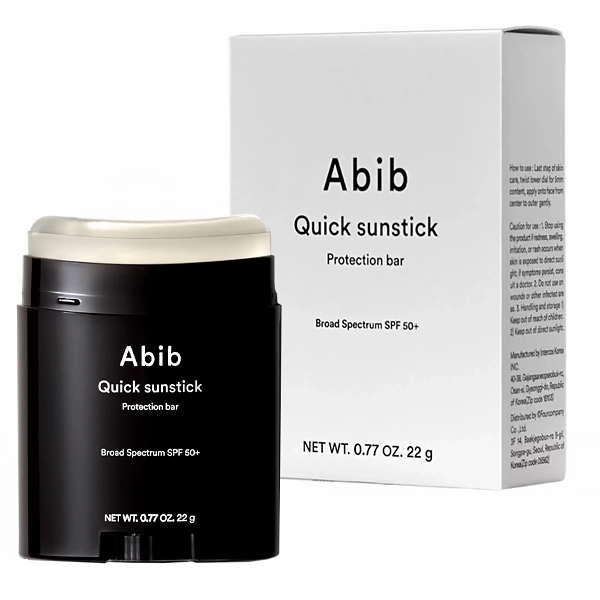 Protector Solar Facial en Barra Abib Quick Sunstick Protection Bar SPF 50+ 22 g