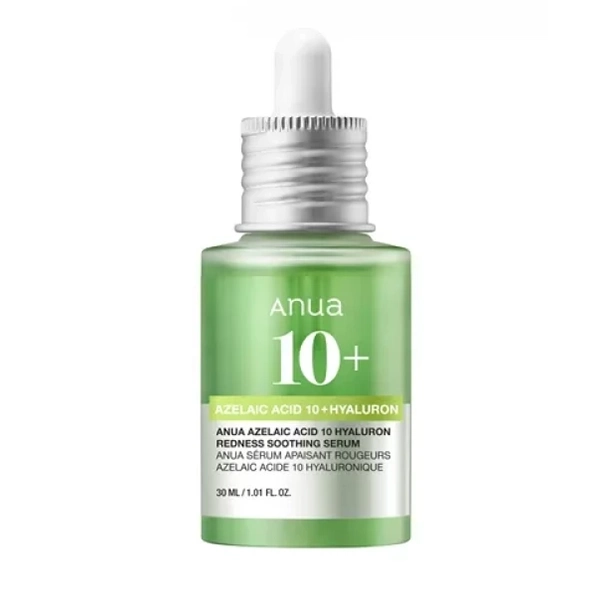 Sérum Facial Anua Azelaic Acid 10+ Hyaluron Redness Soothing de 30 ml