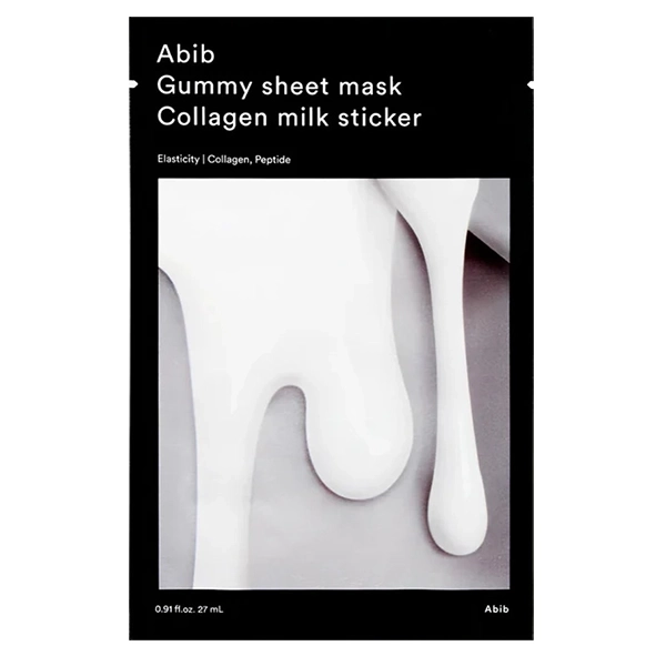MASCARA FACIAL ABIB GUMMY SHEET MASK COLLAGEN MILK STICK(1UNI)(463767)
