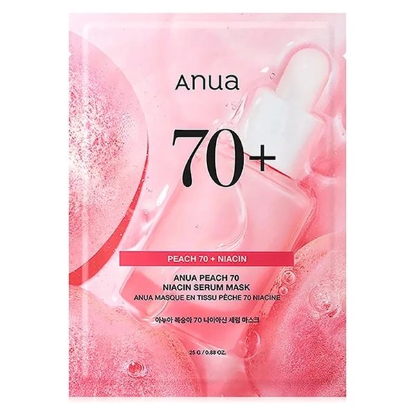 Mascarilla Facial Anua Peach 70+ Niacin Serum Mask - 1 Unidad